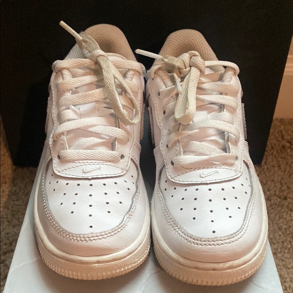 Nike White Air Force 1’s Sneakers - Picture 2 of 8